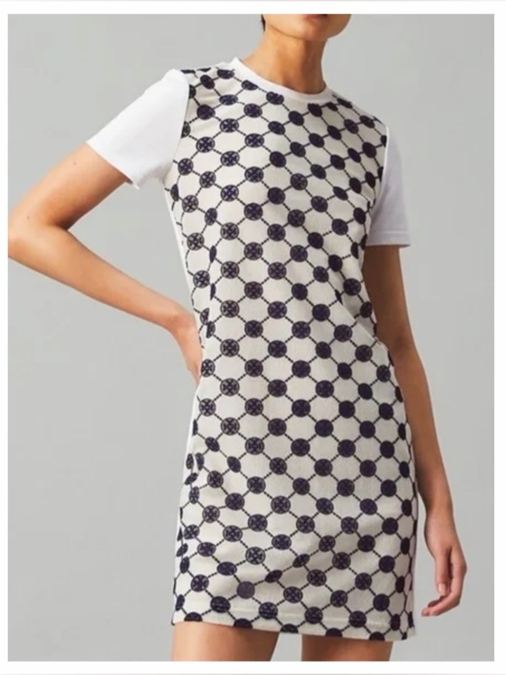 Tory Burch Lace Logo Dress